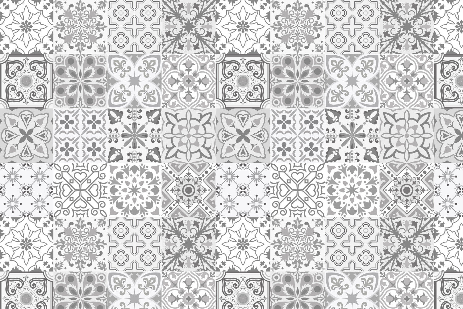 Toilettenrückwand Patchwork