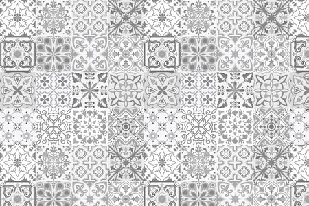 Toilettenrückwand Patchwork