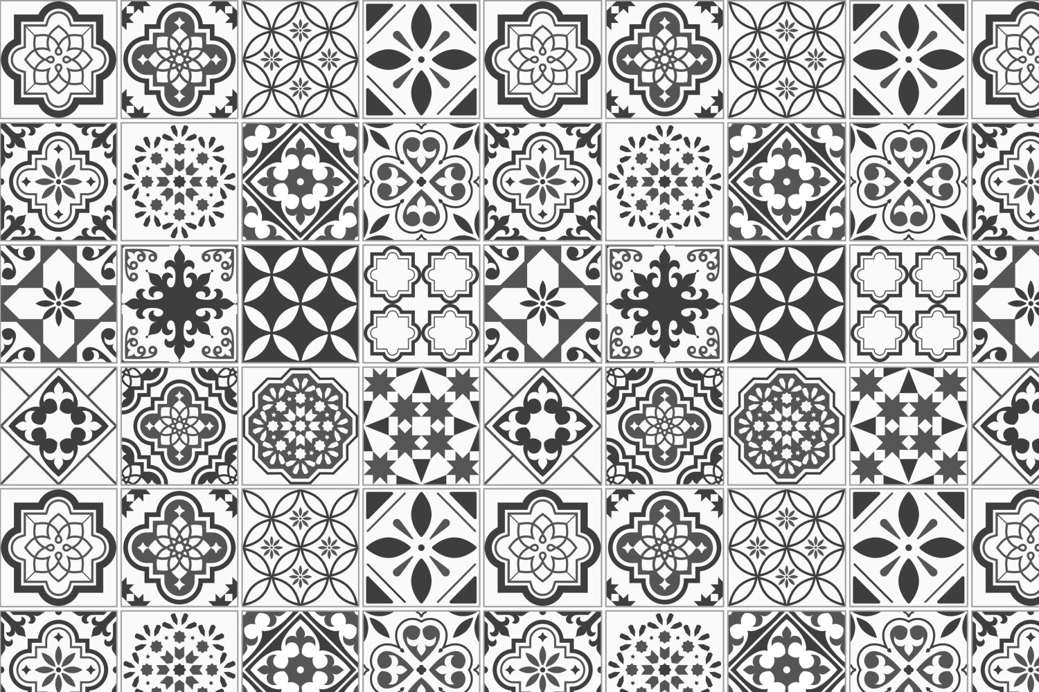 Toilettenrückwand Patchwork