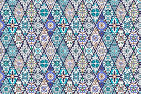 Toilettenrückwand Patchwork