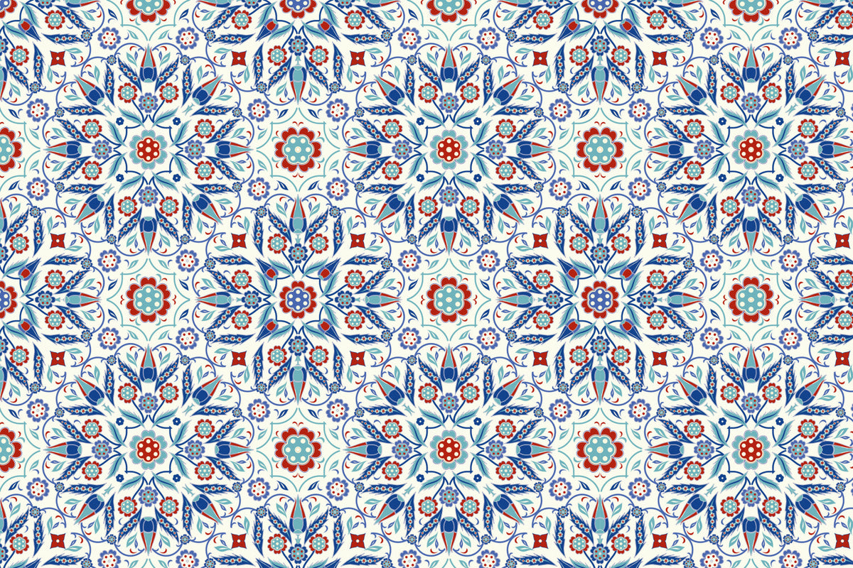 Toilettenrückwand Patchwork