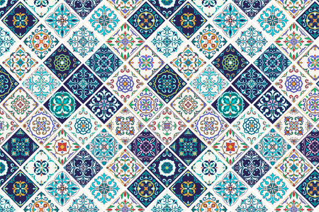 Toilettenrückwand Patchwork