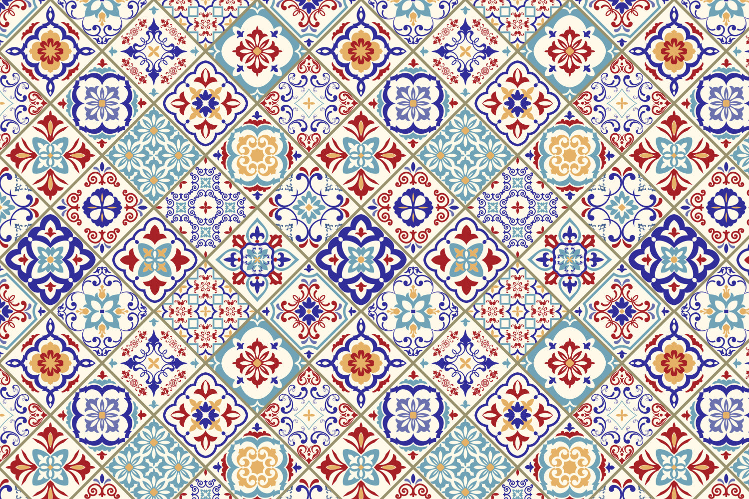 Toilettenrückwand Patchwork