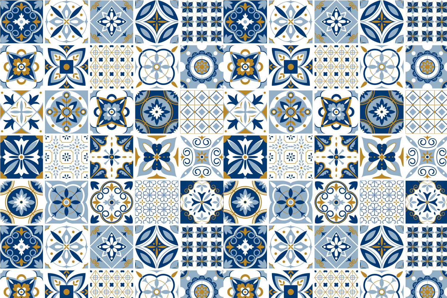 Toilettenrückwand Patchwork