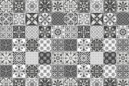 Toilettenrückwand Patchwork