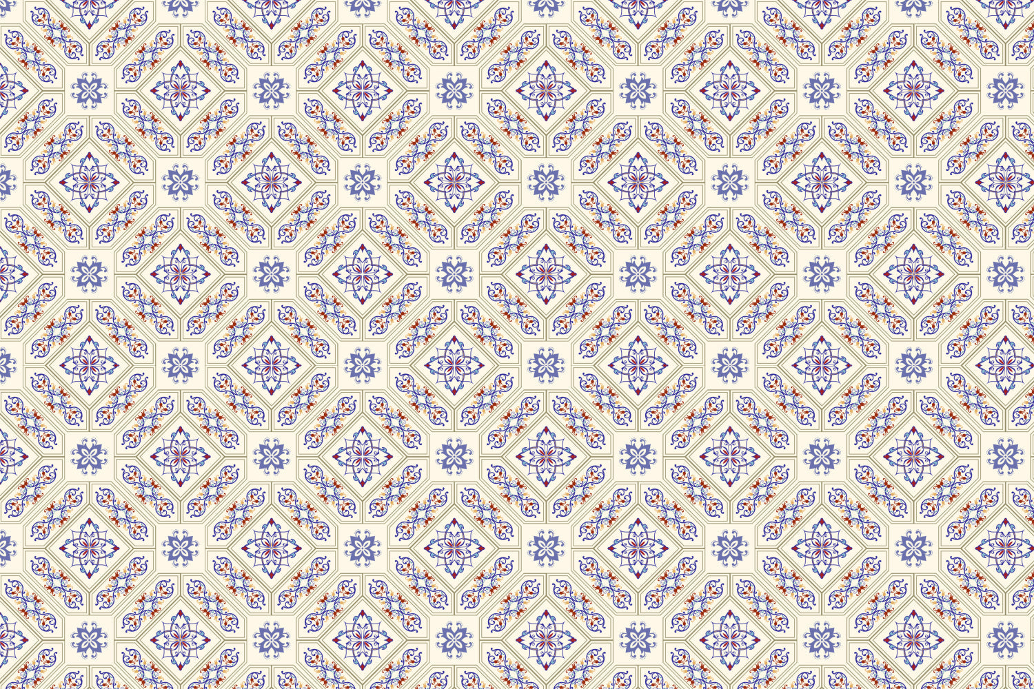 Toilettenrückwand Patchwork