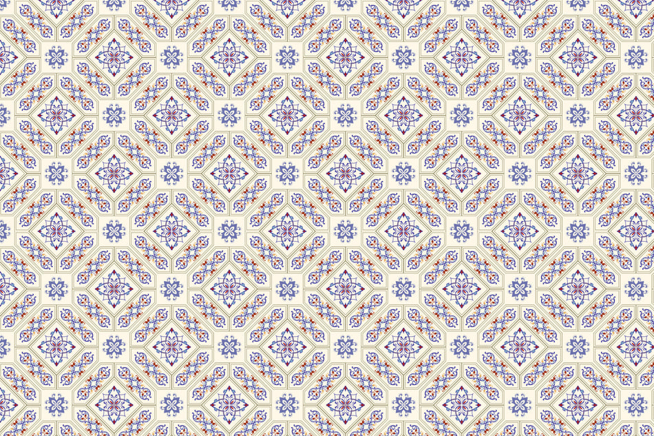 Toilettenrückwand Patchwork