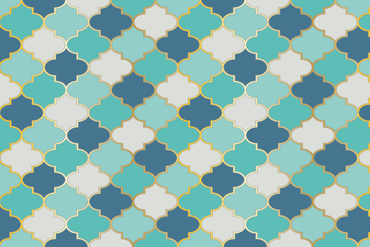 Toilettenrückwand Patchwork