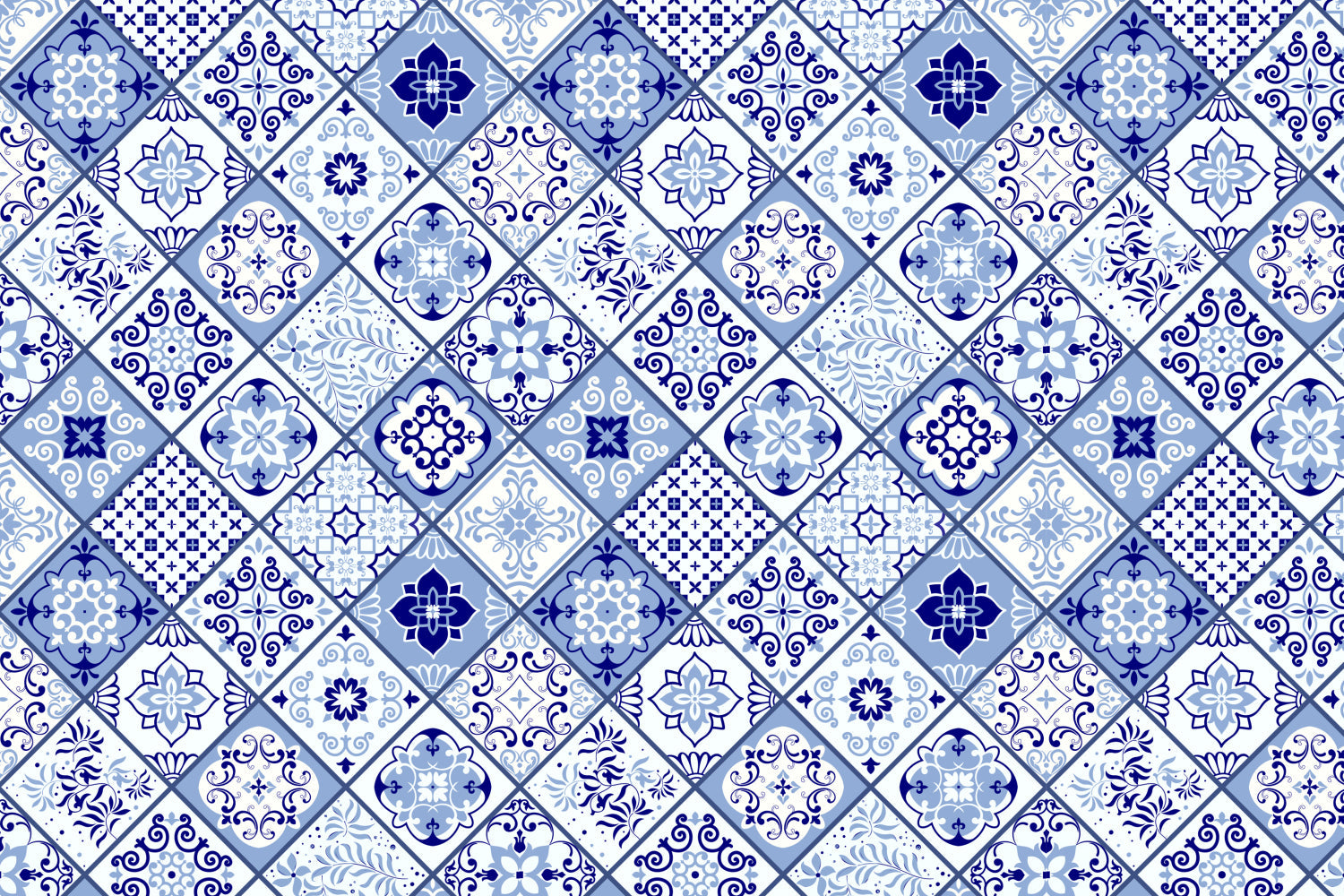 Toilettenrückwand Patchwork