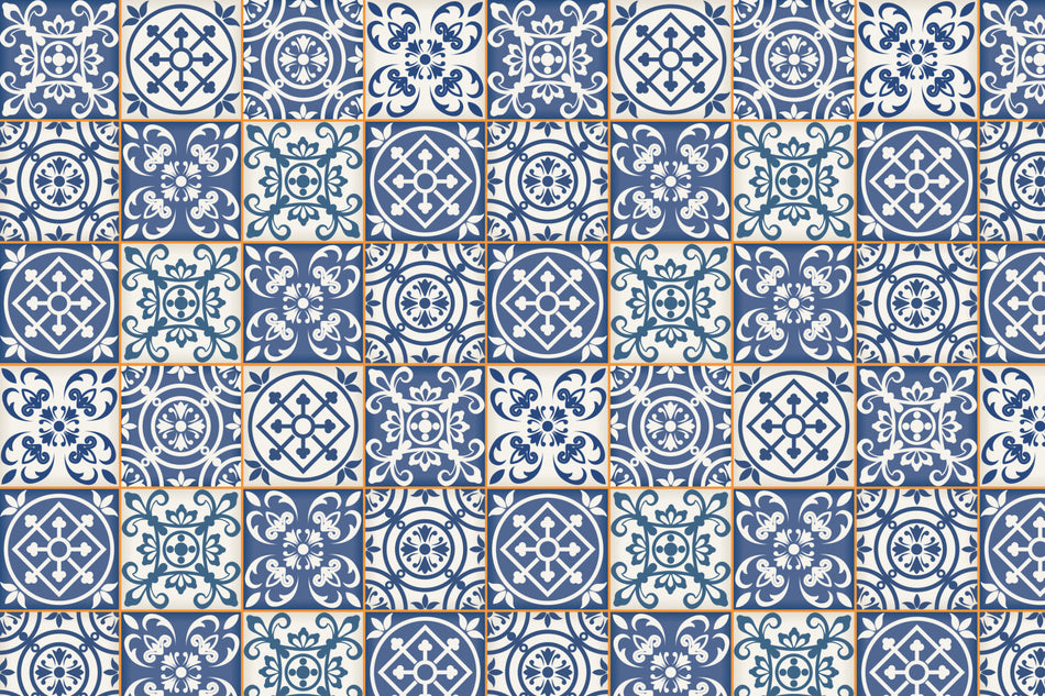 Toilettenrückwand Patchwork