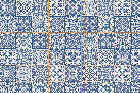 Toilettenrückwand Patchwork