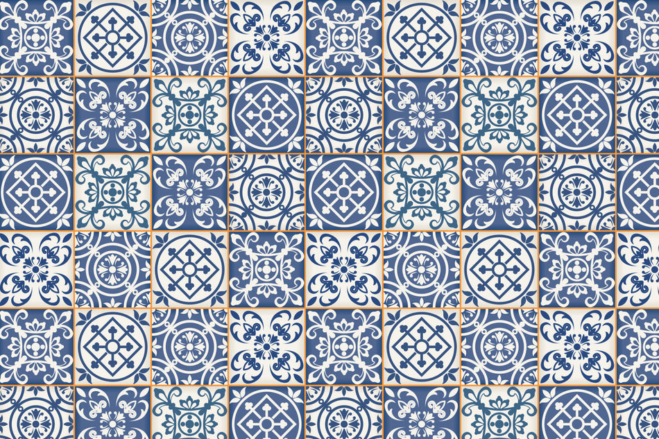 Toilettenrückwand Patchwork
