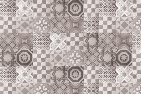 Toilettenrückwand Patchwork