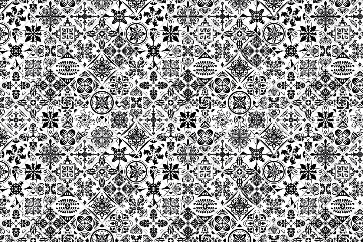 Toilettenrückwand Patchwork