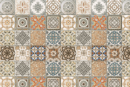 Toilettenrückwand Patchwork