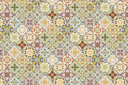 Toilettenrückwand Patchwork