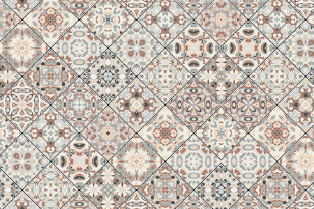 Toilettenrückwand Patchwork
