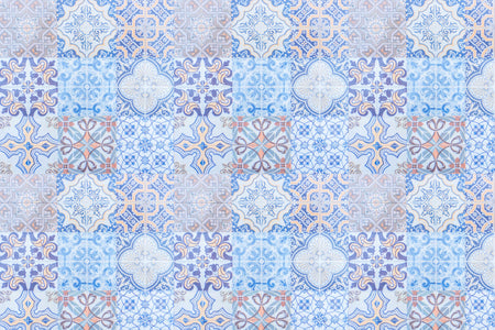 Toilettenrückwand Patchwork