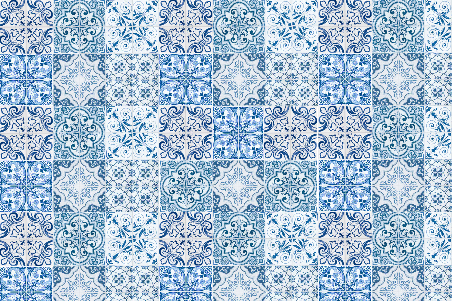 Toilettenrückwand Patchwork