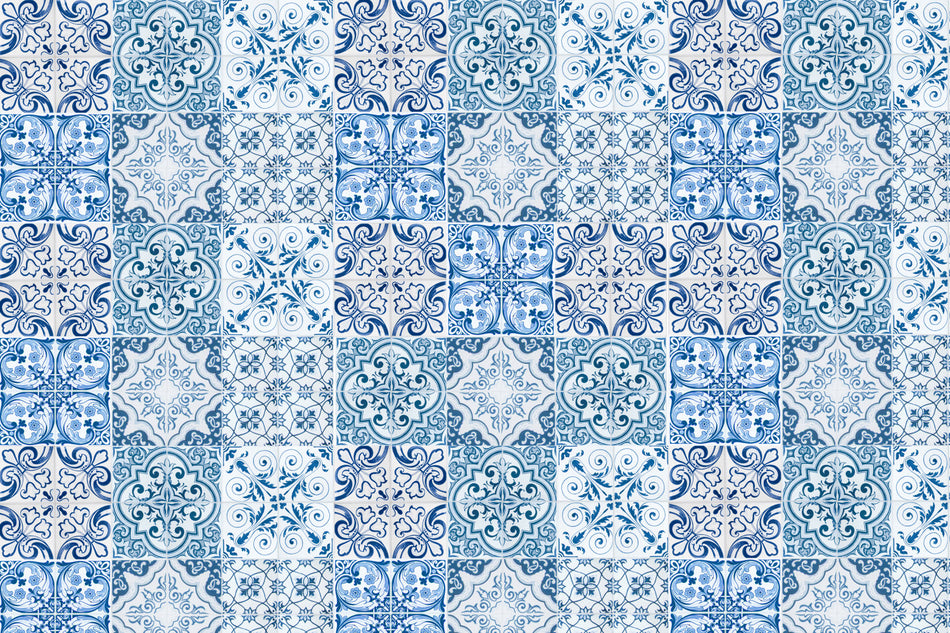 Toilettenrückwand Patchwork
