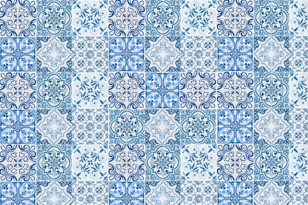 Toilettenrückwand Patchwork