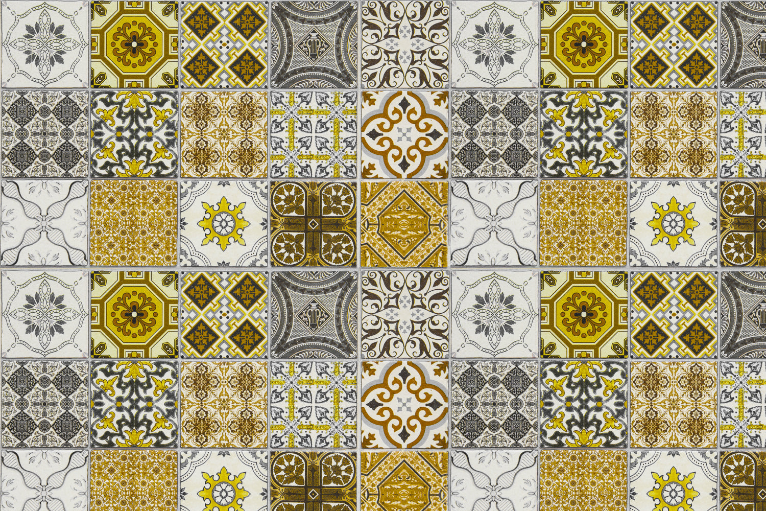Toilettenrückwand Patchwork