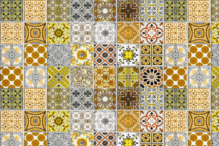 Toilettenrückwand Patchwork