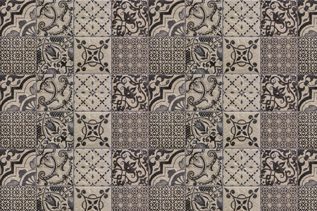 Toilettenrückwand Patchwork