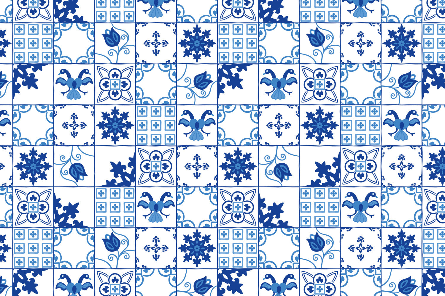 Toilettenrückwand Patchwork