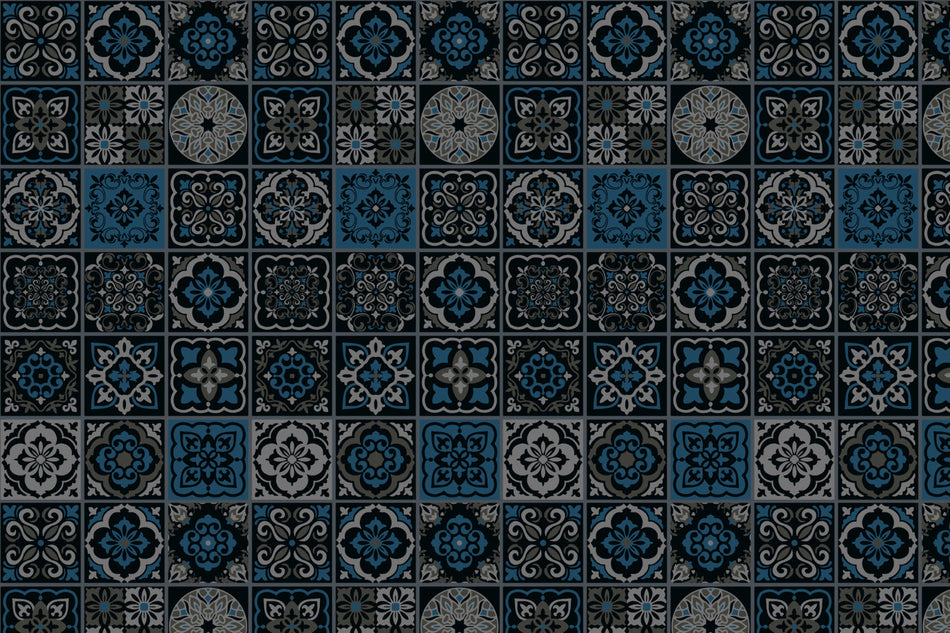 Toilettenrückwand Patchwork