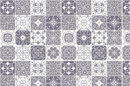 Toilettenrückwand Patchwork