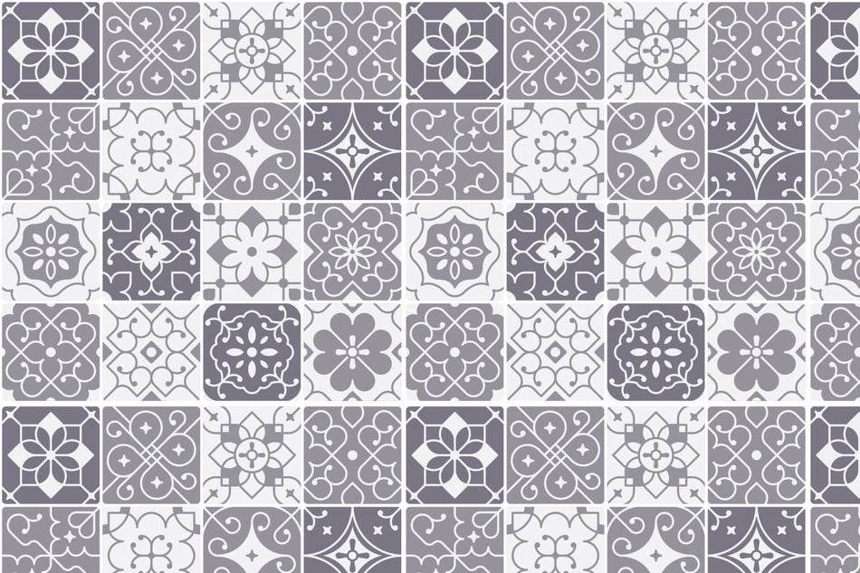 Toilettenrückwand Patchwork