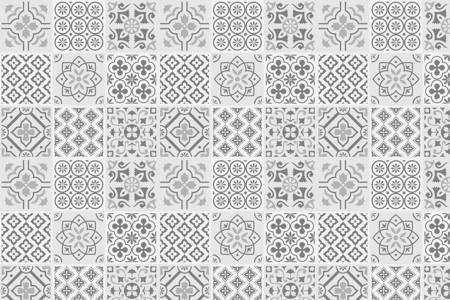 Toilettenrückwand Patchwork