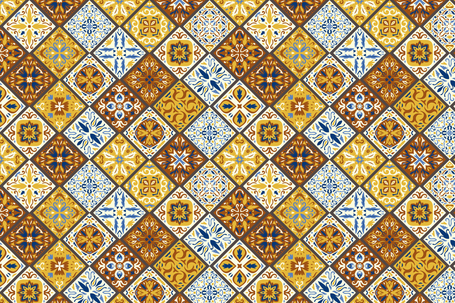 Toilettenrückwand Patchwork