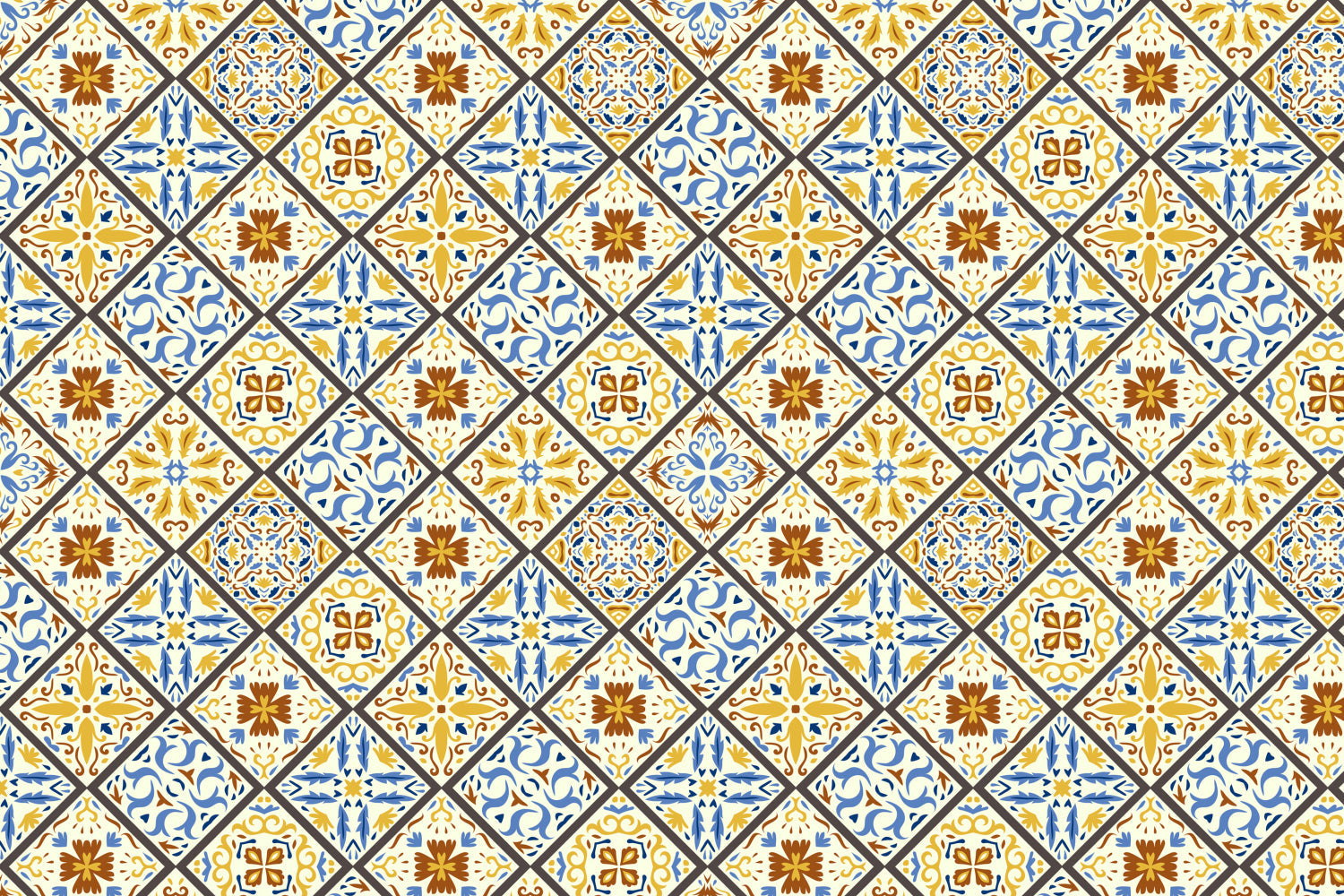 Toilettenrückwand Patchwork