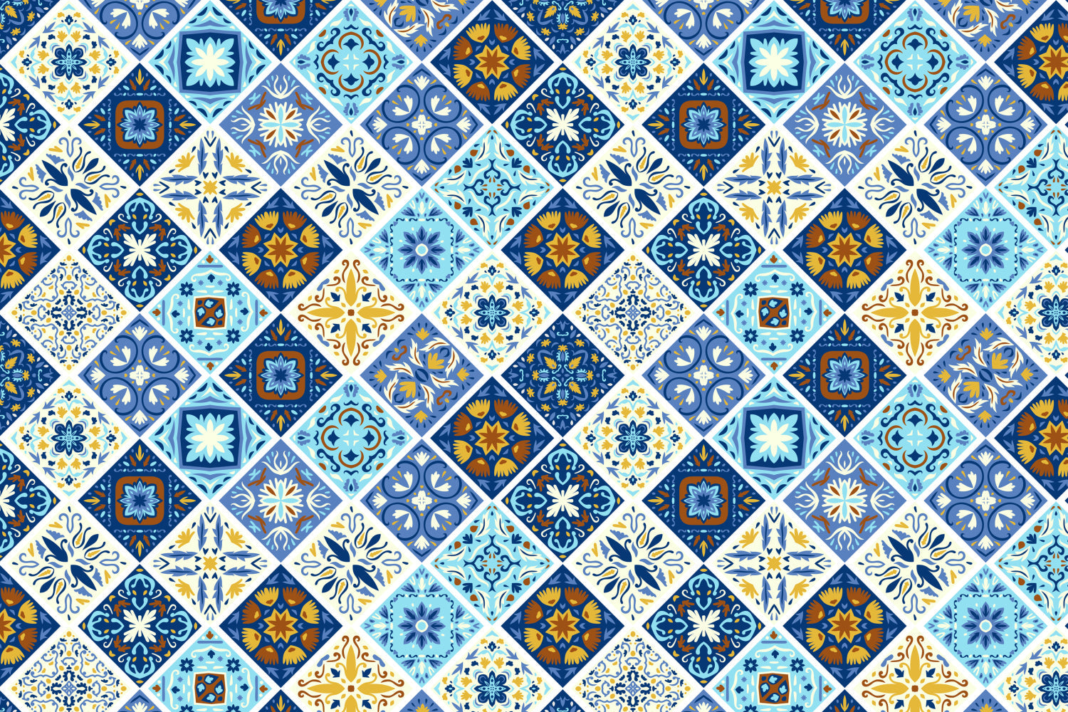 Toilettenrückwand Patchwork