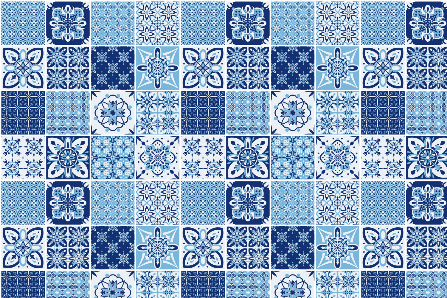Toilettenrückwand Patchwork