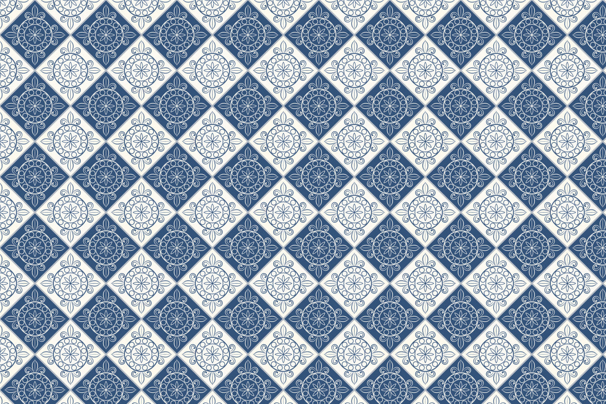 Toilettenrückwand Patchwork