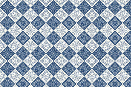 Toilettenrückwand Patchwork