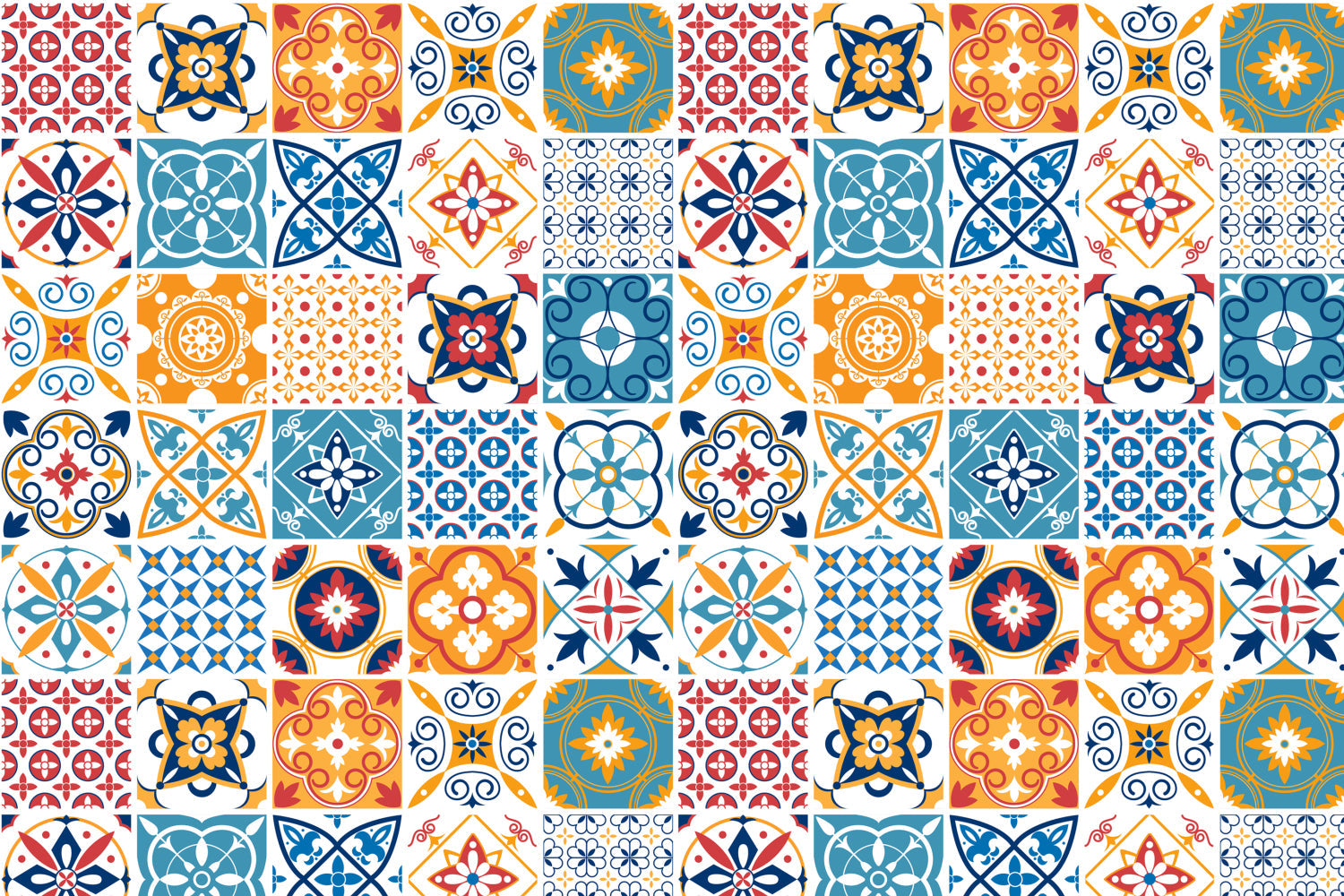 Toilettenrückwand Patchwork
