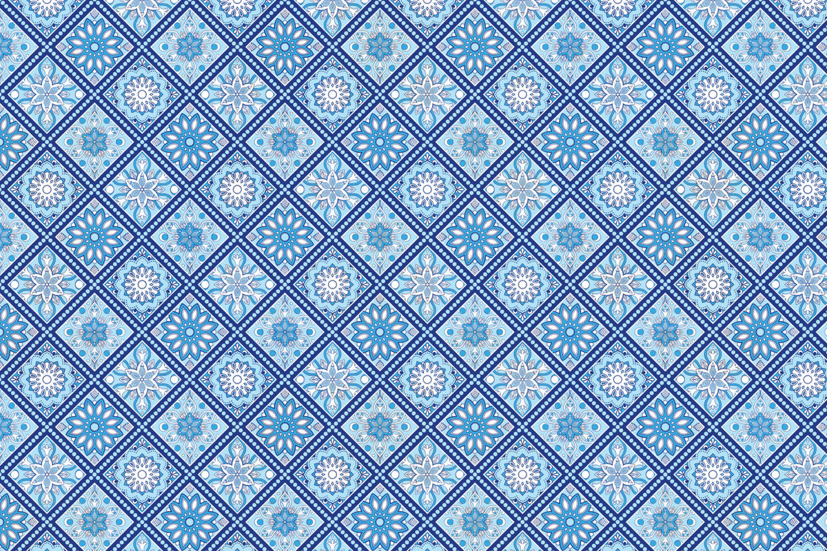 Toilettenrückwand Patchwork