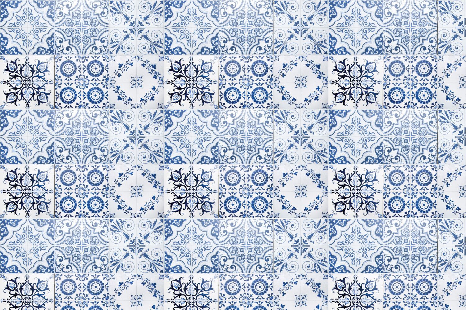 Toilettenrückwand Patchwork
