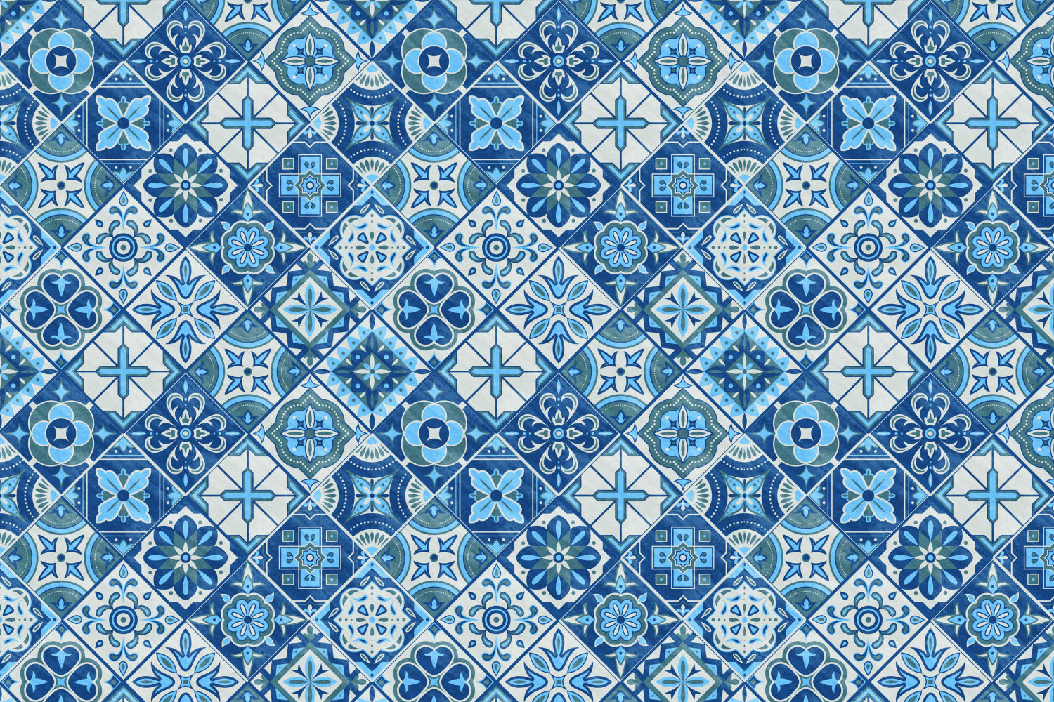 Toilettenrückwand Patchwork