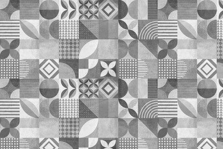 Toilettenrückwand Patchwork