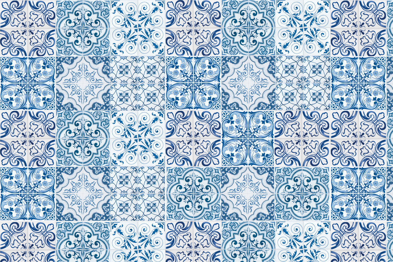 Toilettenrückwand Patchwork