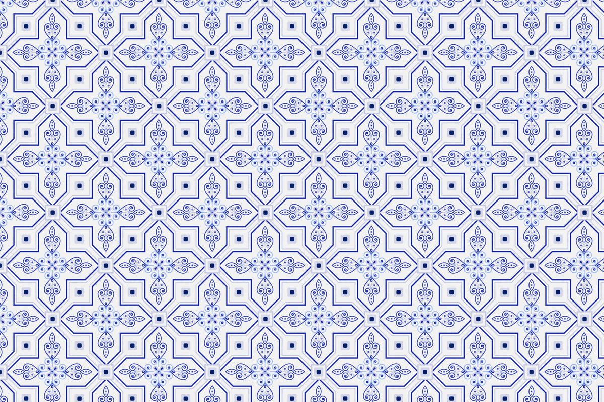 Toilettenrückwand Patchwork