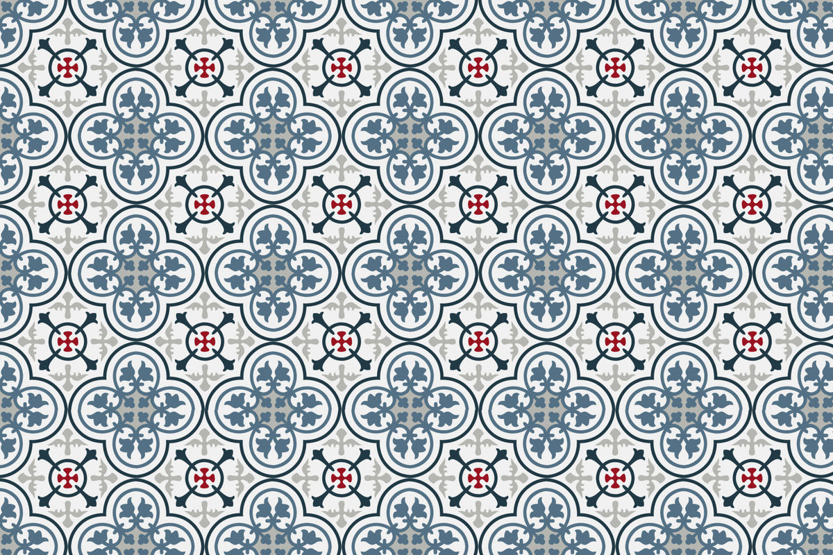 Toilettenrückwand Patchwork