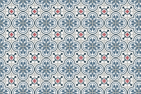 Toilettenrückwand Patchwork