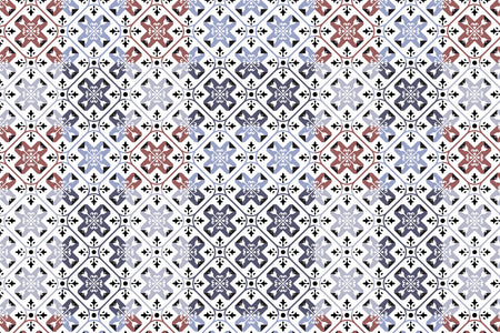 Toilettenrückwand Patchwork