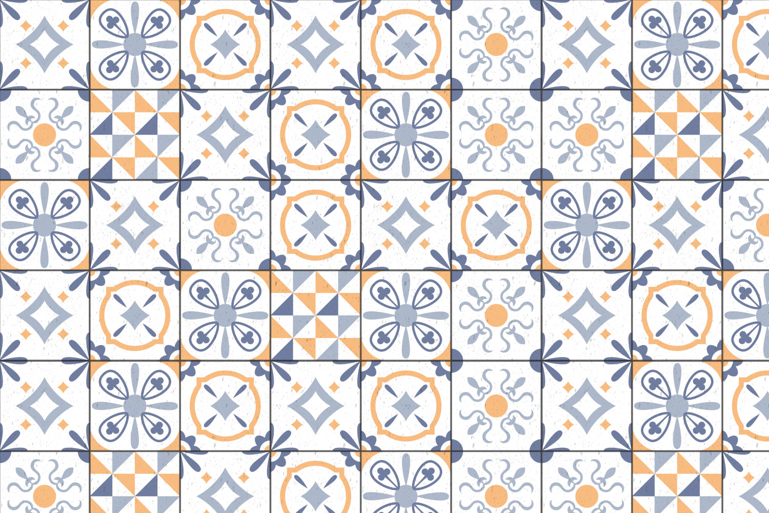 Toilettenrückwand Patchwork